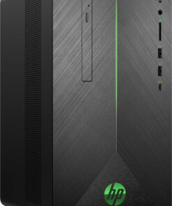Refurbished: HP Pavilion Gaming Desktop AMD Ryzen 5 8GB RAM 1TB HDD 128GB SSD Black - AMD Ryzen 5 2400G Quad-core - AMD Radeon RX 580 4GB - Hybrid Storage for Quick Startup - DVD-Writer - Windows 10 H 8 918p1vxHAOL