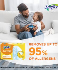 Swiffer Feather Dusters Multi-Surface Duster Refills, Bamboo, White, 18 count 18 Count (Pack of 1) 27 918rO12DLoL