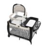 Graco Pack 'n Play Day2Dream Travel Bassinet Playard Features Portable Bassinet Diaper Changer and More (Lo, Lo, W/Fold Flat Bassinet) 61 918uTdeRg2L