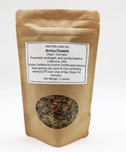 Alternative view of PEPPERLONELY 1oz Kosher Certified Botanical Dried Edible Arnica Flowers