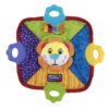 Nuby Teething Blankie Characters May Vary, Red/Yellow/Green/Orange/Blue, 1 Count 51 9191rZrdbXL
