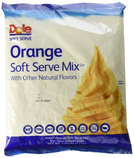 Dole Soft Serve Mix, Orange, 19 Pound 70.4 Pound