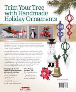 Compound Christmas Ornaments for the Scroll Saw, Revised Edition: Easy-to-Make & Fun-to-Give Projects for the Holidays (Fox Chapel Publishing) 52 Ready-to-Use Patterns for Handmade 3-D Ornaments Paperback 12 9198wJOkeL