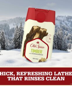 Old Spice Timber Body Wash, Sandalwood, 16 Oz, Packaging May Vary 16 Fl Oz (Pack of 1) 16 9199wc L8VL