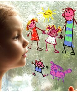 Crafty Croc Liquid Chalk Markers, 10 Pack Earth Colors, Chalk Ink Pens, Medium Tip 6mm 10 Pack Earth Tone Bold (6mm) 29 9199xGU7bgL