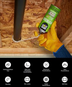 Alternative view of Great Stuff 11000714 Stuff Pestblock 12 oz Insulating Foam Sealant, 1 12 Ounce, Grey