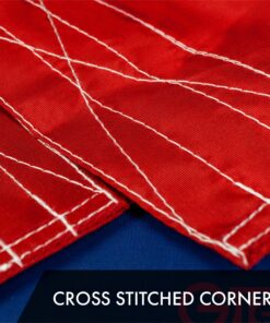 G128 American USA Flag | 5x8 Ft | ToughWeave Series Embroidered 300D Polyester | Country Flag, Embroidered Stars, Sewn Stripes, Indoor/Outdoor, Brass Grommets 26 919DIfmA1L