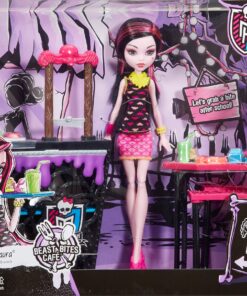 Mattel Monster High Beast Bites Cafe Draculaura Doll & Playset 8 919Q7J3EJPL