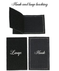 2 Pieces Tactical USA Flag Patch -Black & Gray- American Flag US United States of America Military Uniform Emblem Patches (2 Packs) 18 919QhQQ8GL