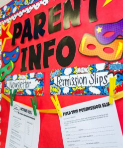 Teacher Created Resources Superhero Flat Name Plates (5588), 11-1/2" x 3-1/2" 8 919RHRtHpDL