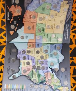 State Quarter Map (US State Quarter Series) 31 919Tpj3OaAL