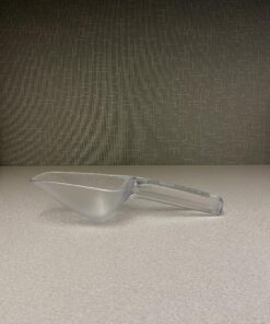 Rubbermaid Commercial Products Plastic Utility Ice Scooper, 6-ounce, Clear, Dishwasher Safe Kitchen Scoop for Weddings/Bar/Ice Bucket/Kitchen/Popcorn 22 919UfXOC2NL