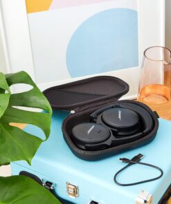 Bose QuietComfort 45 Wireless Bluetooth Noise Cancelling Headphones, Over-Ear Headphones with Microphone, Personalized Noise Cancellation and Sound, Triple Black 25 919WcQE8w8L