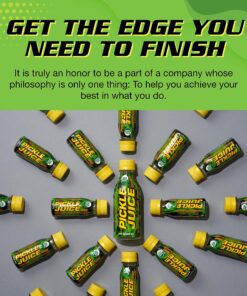 Pickle Juice Sports Drink Shots, Extra Strength - Relieves Cramps Immediately - Electrolyte Pickle Juice Shots for Day & Night Time Cramp Relief - Pickle Juice for Leg Cramps - 2.5 oz, 12 Pack 2.5 Fl Oz (Pack of 12) 25 919dgt5N49L