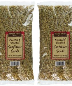 Alternative view of 2 Pack Trader Joe's Roasted & Unsalted Sunflower Seeds 16 oz NET WT 1 Pound (Pack of 2)