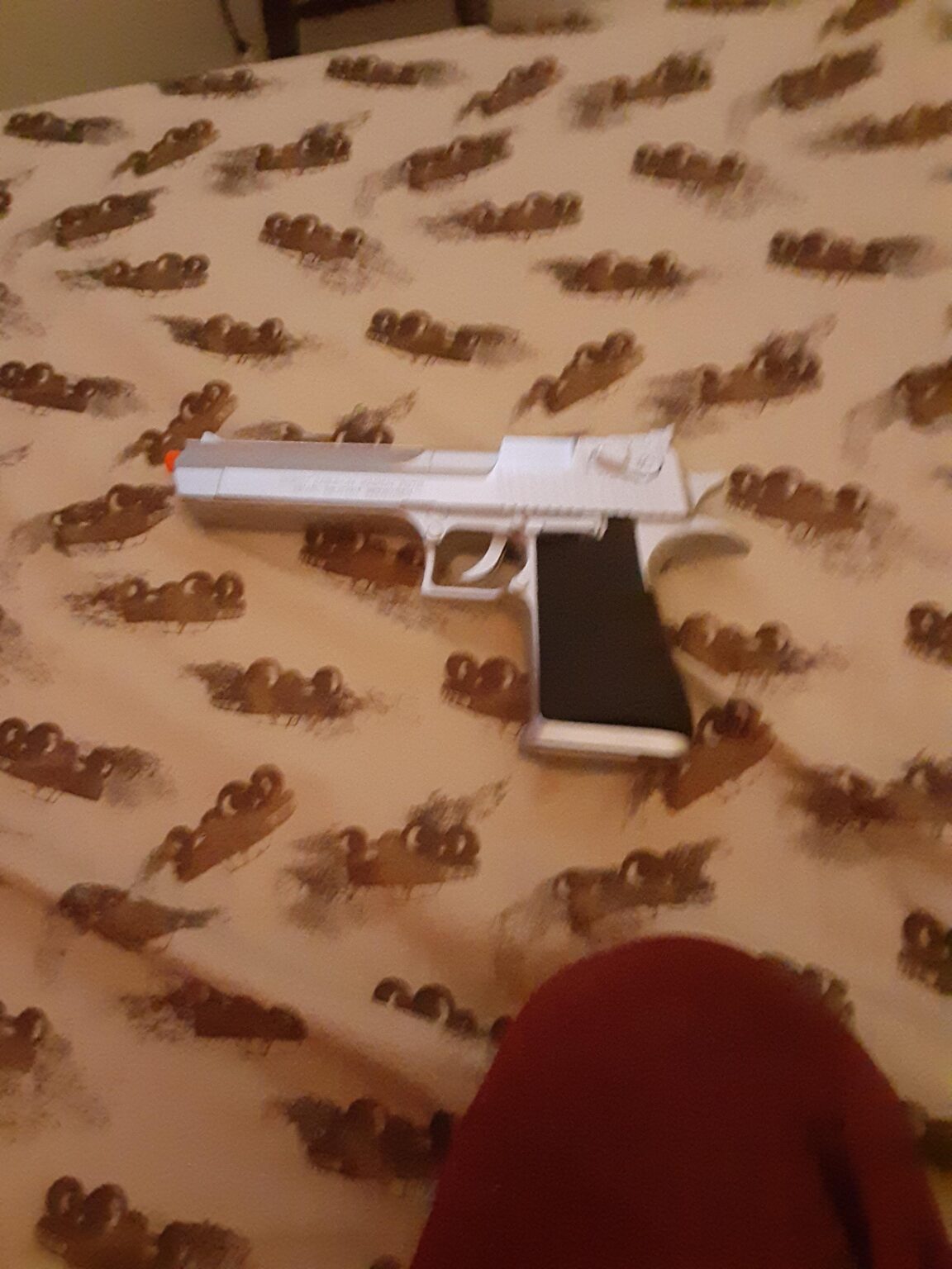 Desert Eagle Spring Powered Airsoft Pistol Silver Swiftsly