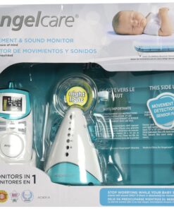 Angelcare Movement and Sound Monitor, Aqua/White Standard 11 919kOrz5n2L