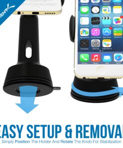 The Sabrent - CM-SPHB Is a Universal Car Window/Dash Mount Holder for Most Smartphones Devices 15 919kSv1VxoL