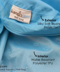 Kanga Care Wet Bag Seam Sealed Waterproof 3D Dimensional for Baby Cloth Diapers, Travel, Beach, Pool, Gym, Swim | Clyde 11 919kU9F48eL