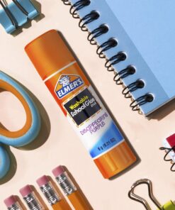 Elmer's Disappearing Purple School Glue, Washable, 6 Pack, 0.21-ounce sticks 6 Count 22 919lI8rE3fL