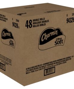 Charmin Ultra Soft Toilet Paper, Bath Tissue, Double Roll, 48 Count 12 919rJeyVBKL