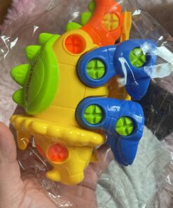 Kidtastic Dinosaur Toys, 106 pcs Take Apart Stem Learning Toys with Screwdriver, Ages 3-6 Year Kids Birthday Gift, Fun Construction for Boys and Girls - Build a Dinosaur, 3 yr Old Toddler Toys 31 919soy0185L