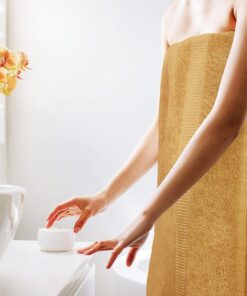 Utopia Towels - Luxurious Jumbo Bath Sheet 1 Piece - 600 GSM 100% Ring Spun Cotton Highly Absorbent and Quick Dry Extra Large Bath Towel - Super Soft Hotel Quality Towel (35 x 70 Inches, Beige) 1 Piece Bath Sheet 13 919vRw70OaL
