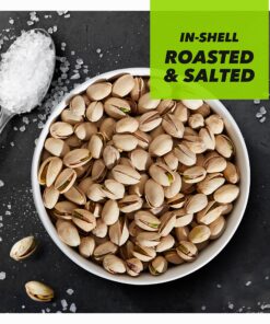 Wonderful Pistachios In Shell, Roasted and Salted Nuts, 48 Ounce Resealable Bag - Healthy Snack, Protein Snack, Pantry Staple Roasted & Salted 3 Pound (Pack of 1) 20 919vZ7kfkDL