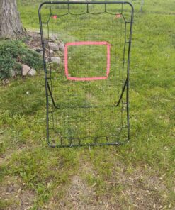 SKLZ PitchBack Baseball and Softball Pitching Net and Rebounder, Black/Red, 2' 9" x 4' 8" 21 919vgouPLBL