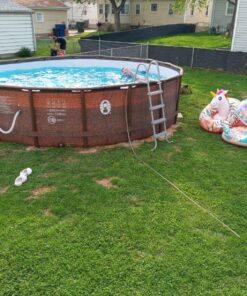 Bestway 58500E Flowclear 2200 Gallon Sand Filter Pump for Above Ground 300 to 14,400 Gallon Swimming Pools with Adapter, (Sand is Sold Separately) 24 919yMwW4RKL