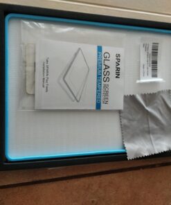 SPARIN 3 Pack Glass Screen Protector Compatible with iPad 6th 5th Generation 9.7 inch/iPad Air 2, Tempered Glass, Alignment Frame 51 91A0nSbaouL