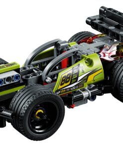 Alternative view of LEGO Technic WHACK! 42072 Building Kit with Pull Back Toy Stunt Car, Popular Girls and Boys Engineering Toy for Creative Play (135 Pieces)