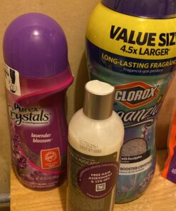 Purex Crystals In-Wash Fragrance and Scent Booster, Lavender Blossom, 15.5 Ounce, 4 Count 15.5 Ounce (Pack of 4) 15 91A5A4NAmqL