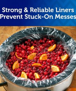Reynolds Kitchens Slow Cooker Liners, Regular (Fits 3-8 Quarts), 6 Count Regular - 6 Count 25 91AGeBDCpGL 2