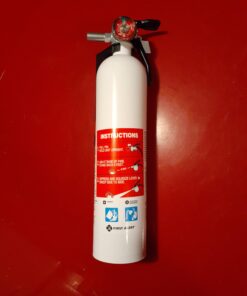 FIRST ALERT AUTOMAR10 Car and Marine Fire Extinguisher, FE10GR, UL RATED 10-B:C, White, 1-Pack 16 91AIGpiF4rL