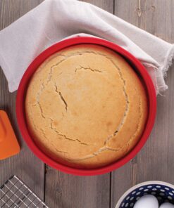 Mrs. Anderson's Baking Silicone 9-Inch Round Cake Pan, BPA Free, Non-Stick European-Grade Silicone, 9.5 x 2.25-Inches 16 91AUUlbMgrL