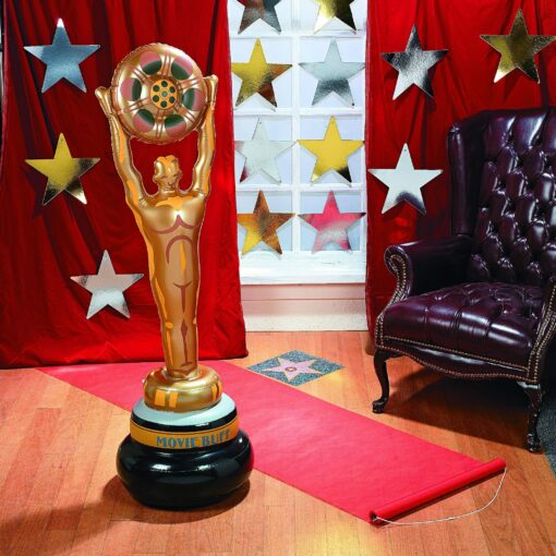 Huge Vinyl Inflatable Movie Award Show Party Decoration (1 Piece) 4 Feet Tall