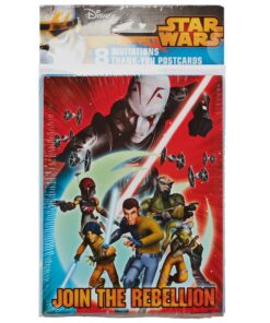 Alternative view of American Greetings Star Wars Rebels Invite and Thank You Combo Party Supplies Pack (8 Count)