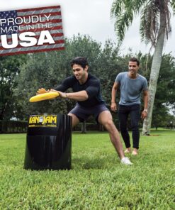 Kan Jam Disc Toss Game - American Made Outdoor Game for The Backyard, Beach, Park, Tailgates - Original, Illuminate, Pro, Travel Edition, and Carry Bag Only The OG 39 91AnyxckFJS