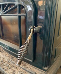 LavaLock 4-1/2" Steel BBQ Spring Handle Grill Wood Stove Furnace Smoker 3/8 inch Rod 6 91AqoHd9PqL