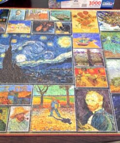 White Mountain Puzzles Van Gogh - 1000 Piece Jigsaw Puzzle 15 91AvdmolpvL