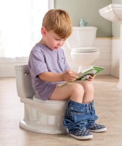 Summer Infant My Size Potty, White - Realistic Potty Training Toilet Looks and Feels Like an Adult Toilet - Easy to Empty and Clean 46 91Awa83LhjL