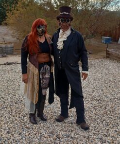 Forum Novelties Men's Adult Steampunk Suede Spats Costume Accessory One Size Black 22 91B3u4sH1KL