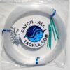 Catch All Tackle Monofilament Fishing Leader Kit 100yds 1.8mm-300lb Clear-Loop Protectors crimps 20 91BDEATJ4ML