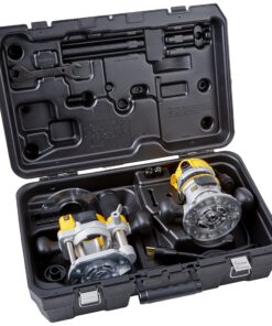 DEWALT Router Fixed/Plunge Base Kit, Variable Speed, 12-Amp, 2-1/4-HP (DW618PK) 22 91BE0LKH2PL
