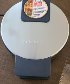 Cuisinart WMR-CAP2 Round Classic Waffle Maker, Brushed Stainless,Silver 55 91BEqrgff5L