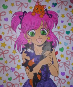 The Manga Artist's Coloring Book: Girls!: Fun Female Characters to Color Paperback 56 91BHFJSRBsL