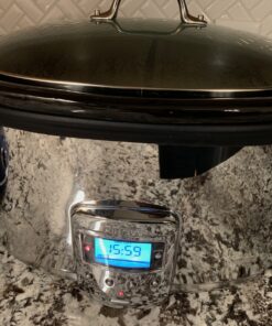 All-Clad Electrics Stainless Steel and Ceramic Slow Cooker with Insert and Lid 6.5 Quart Nonstick 320 Watts Oval Shaped, Programmable, Dishwasher Safe Black Ceramic Insert 6.5-Quart 23 91BLa51sLCL