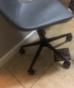 Slipstick CB680 50mm (2 Inch) Floor Protecting Rubber Office Chair Caster Wheels (Set of 5) Standard Stem Size - Black/Gray 26 91BMukE8gL