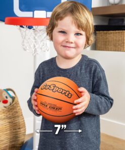GoSports 7 Inch Mini Basketball 3 Pack with Premium Pump - Perfect for Mini Hoops or Training 20 91BONdCrvcL